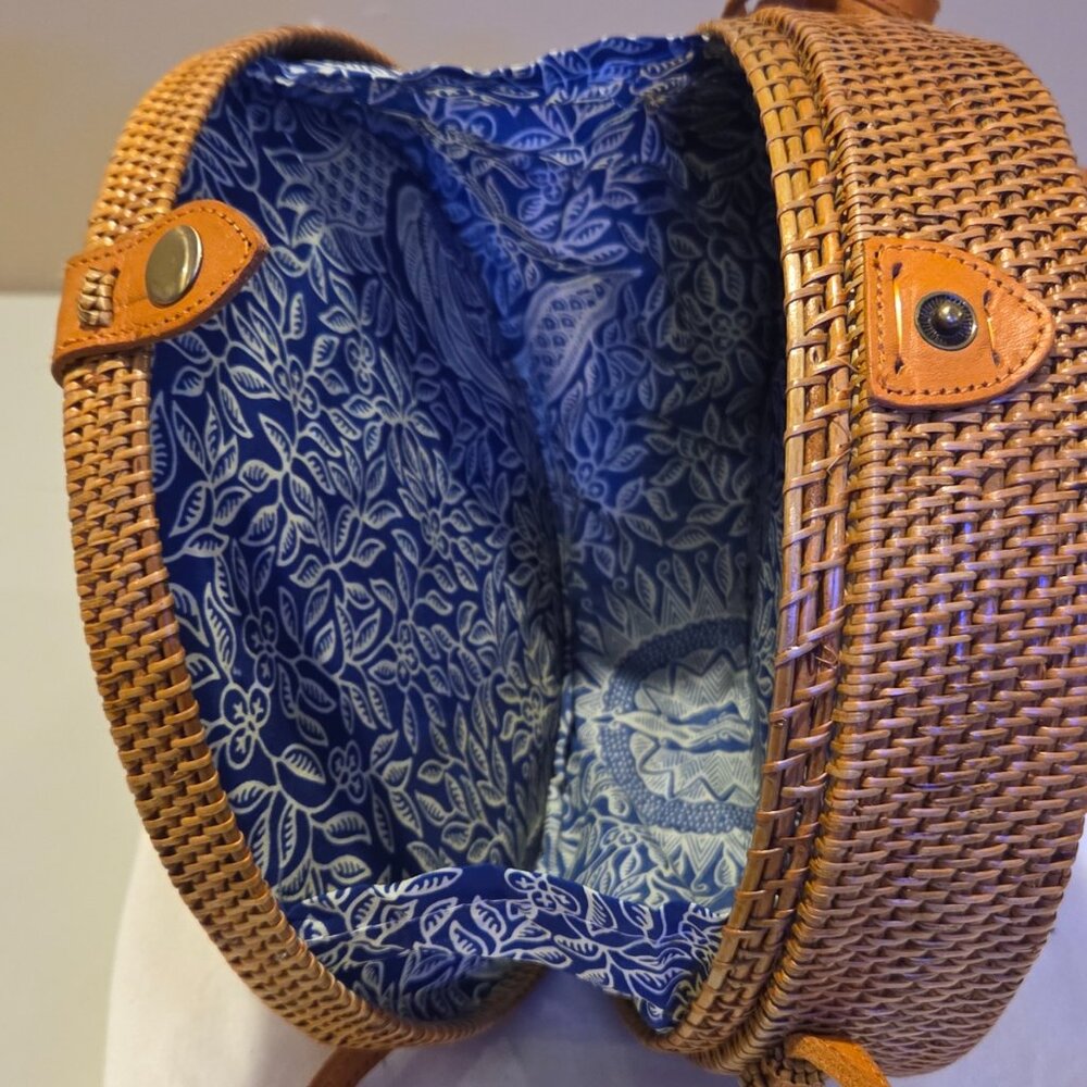 Amerii Atta Straw Luna Bag - Picture 5 of 10